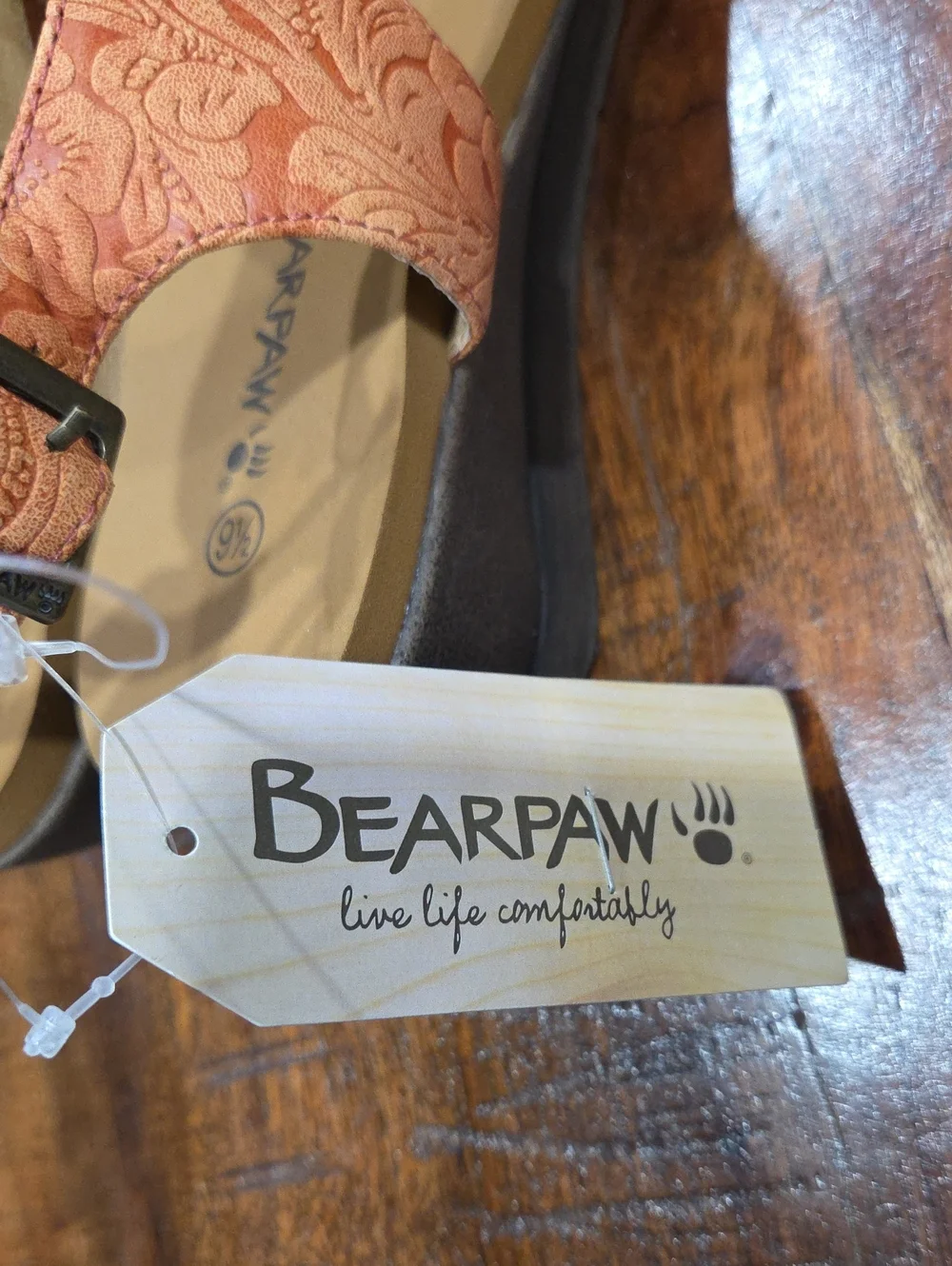 Bearpaw Wedge Sandals NWT